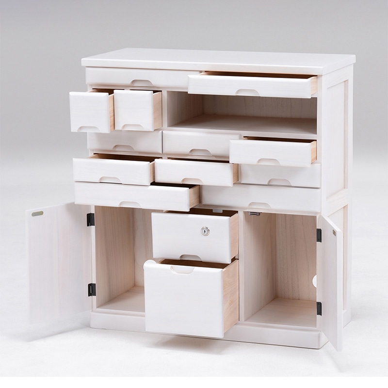 萩原 FAX台 幅70cm ホワイトウォッシュ MFX-6231WS 1台(ご注文単位1台)【直送品】