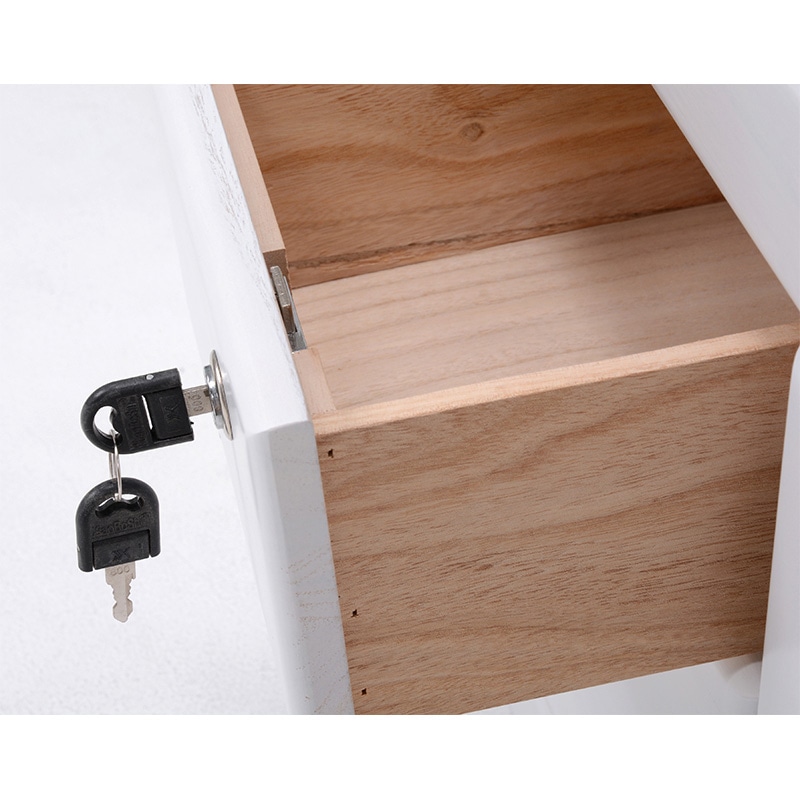 萩原 FAX台 幅93cm ホワイトウォッシュ MFX-6232WS 1台(ご注文単位1台)【直送品】