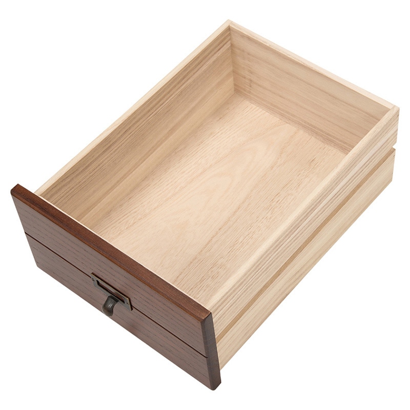 萩原 チェスト 幅28cm ブラウン MCH-6161BR 1台(ご注文単位1台)【直送品】