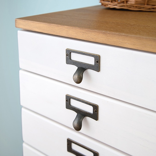 萩原 チェスト 幅28cm ホワイト MCH-6161NW 1台(ご注文単位1台)【直送品】