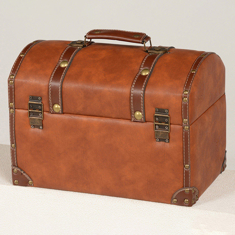 萩原 トランク ライトブラウン MUD-6010LBR 1台(ご注文単位1台)【直送品】