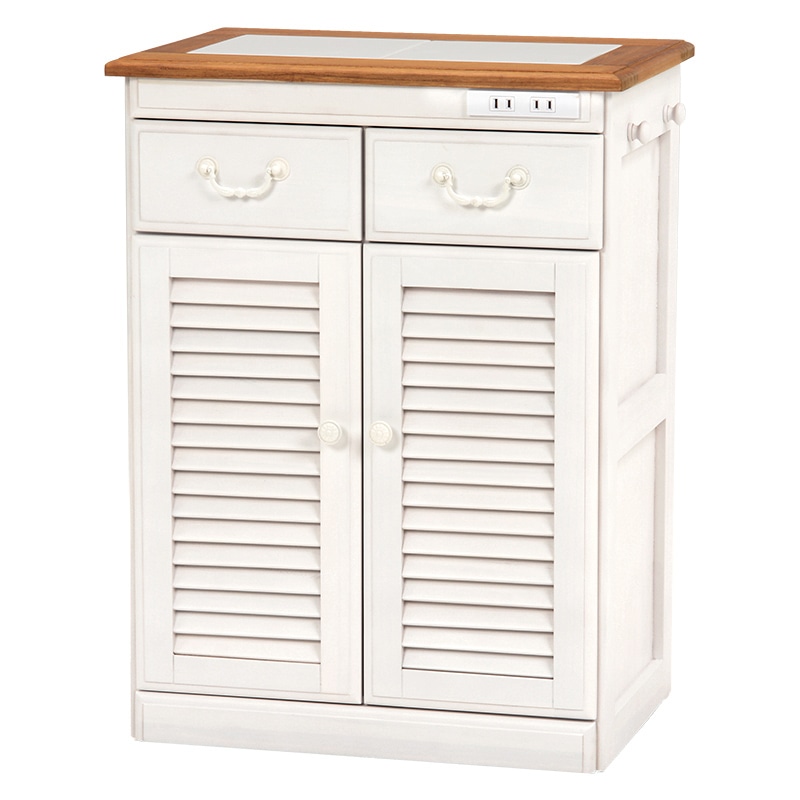 萩原 キッチンカウンター 幅52cm MUD-6248WS 1台(ご注文単位1台)【直送品】