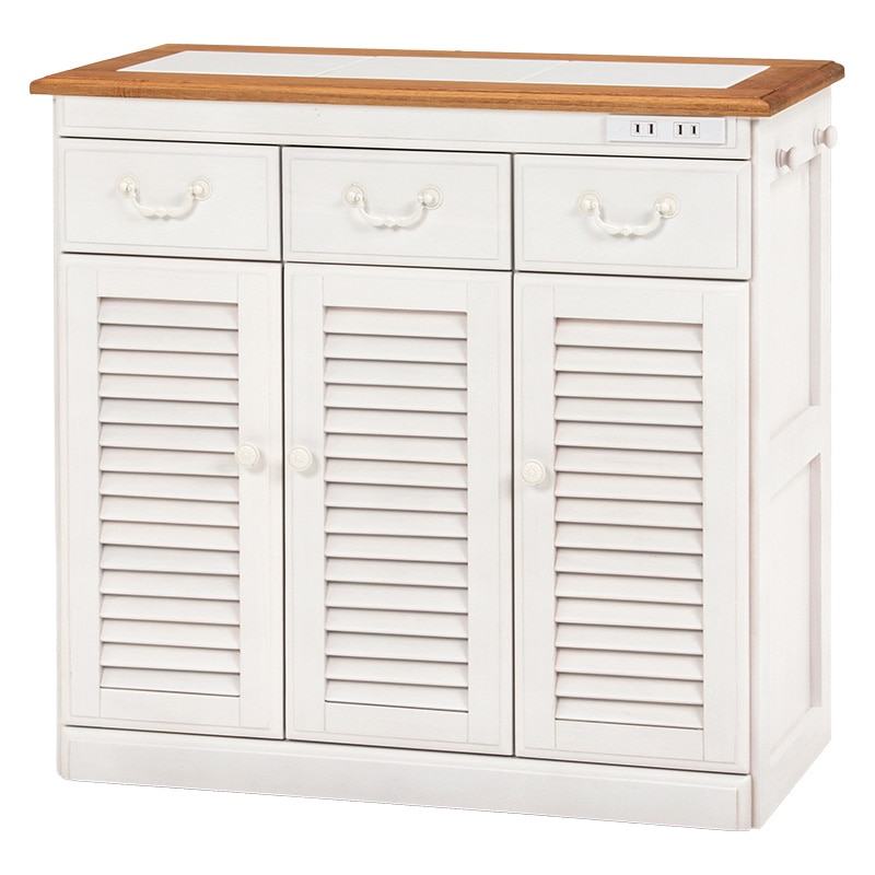 萩原 キッチンカウンター 幅72cm MUD-6249WS 1台(ご注文単位1台)【直送品】