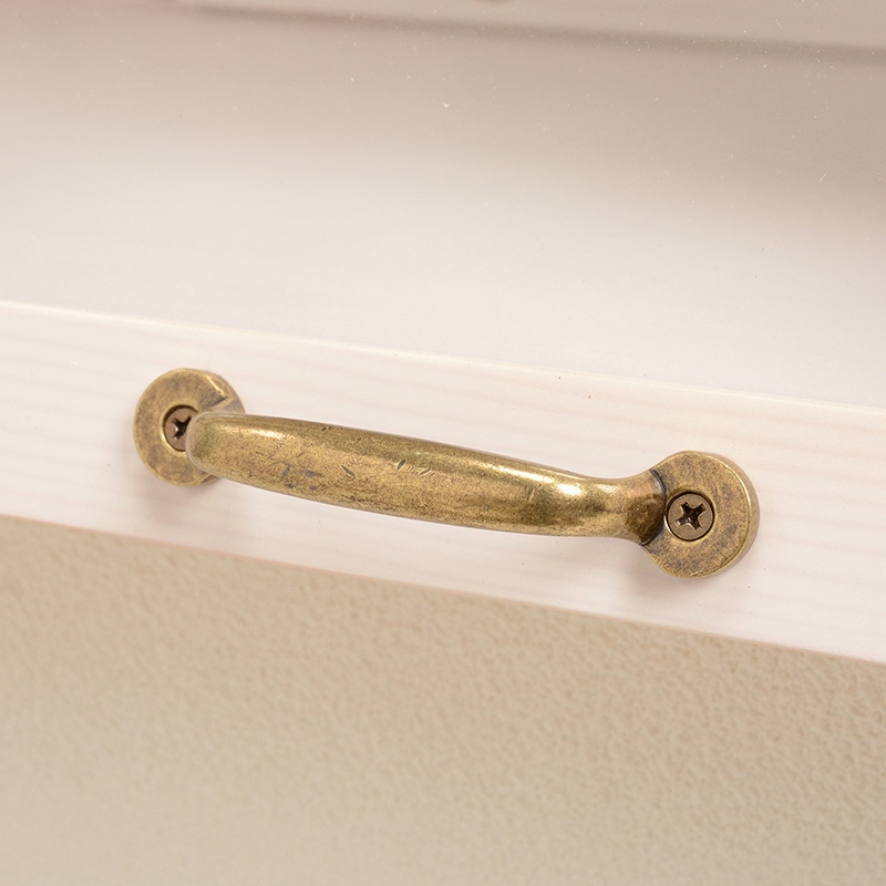 萩原 カウンター上ガラスケース 幅60cm 2段 ホワイトウォッシュ MUD-6068WS 1台(ご注文単位1台)【直送品】