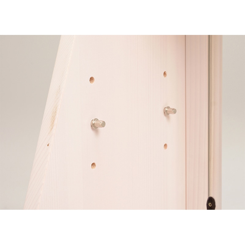 萩原 カウンター上ガラスケース 幅60cm 2段 ホワイトウォッシュ MUD-6068WS 1台(ご注文単位1台)【直送品】