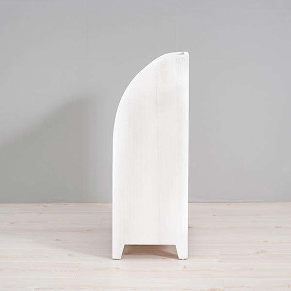 萩原 マガジンラック アンティークホワイト MCC-6188AW 1台(ご注文単位1台)【直送品】