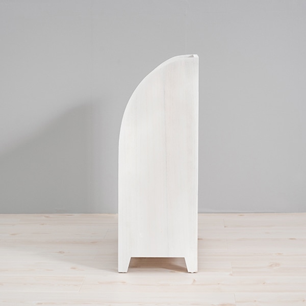 萩原 マガジンラック アンティークホワイト MCC-6189AW 1台(ご注文単位1台)【直送品】