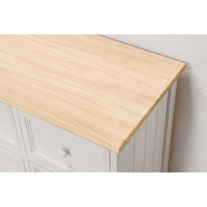 萩原 ローチェスト　幅75cm　2段  MCH-5278NAW 1台（ご注文単位1台）【直送品】