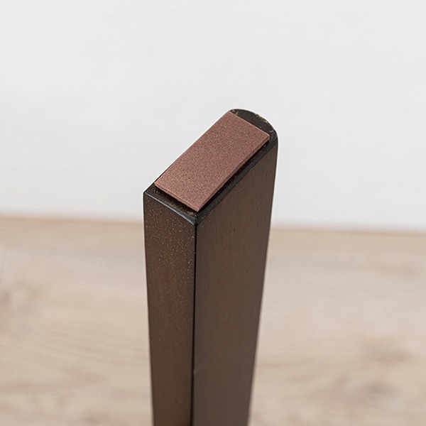 萩原 回転ダイニングチェアー ダークブラウン KC-7585DBR 1台(ご注文単位2台)【直送品】