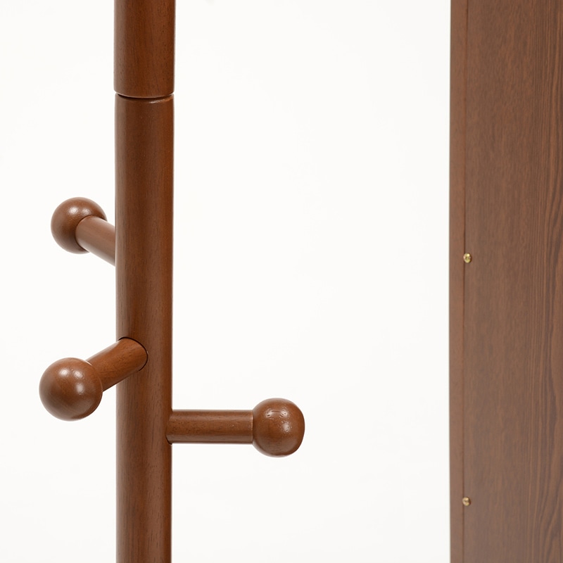 萩原 回転ミラー ダークブラウン VD-7029DBR 1台(ご注文単位1台)【直送品】