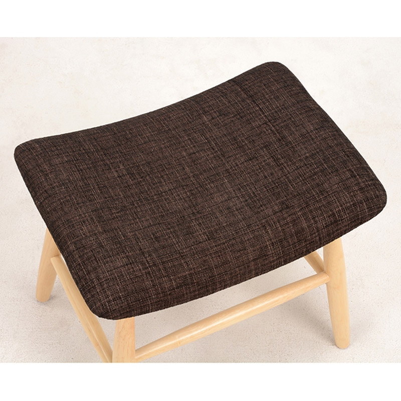 萩原 スツールチェア ブラウン VH-7947BR 1台(ご注文単位2台)【直送品】