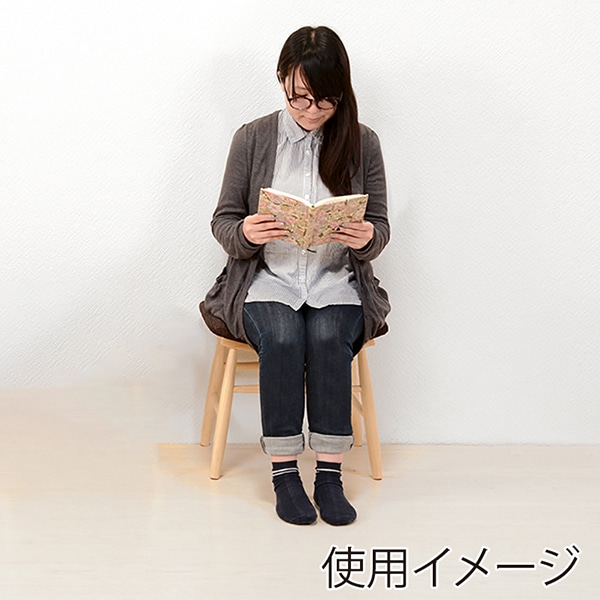 萩原 スツールチェア ブラウン VH-7947BR 1台(ご注文単位2台)【直送品】