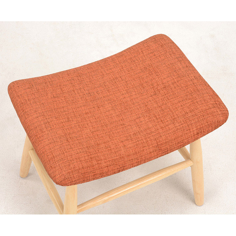 萩原 スツールチェア オレンジ VH-7947OR 1台(ご注文単位2台)【直送品】