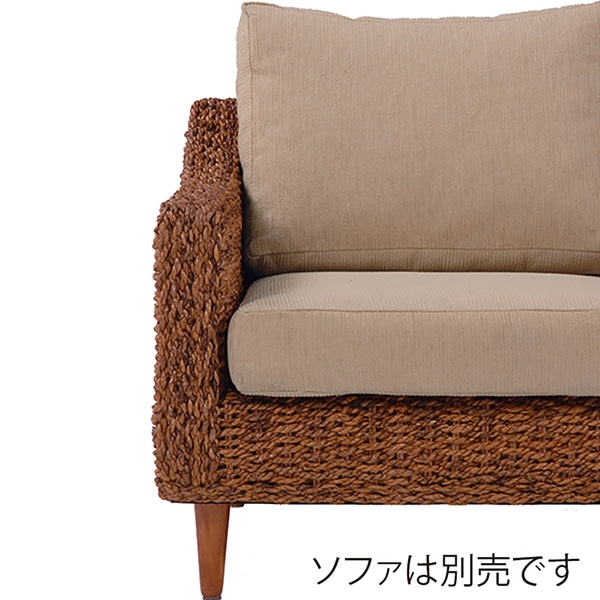 萩原 2人掛けソファー専用カバー　クッションカバー ベージュ RL-1430C-2C-NBE 1台（ご注文単位1台）【直送品】