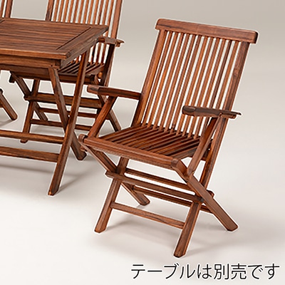 萩原 折りたたみ式アームチェア RC-1591TK 1台(ご注文単位2台)【直送品】