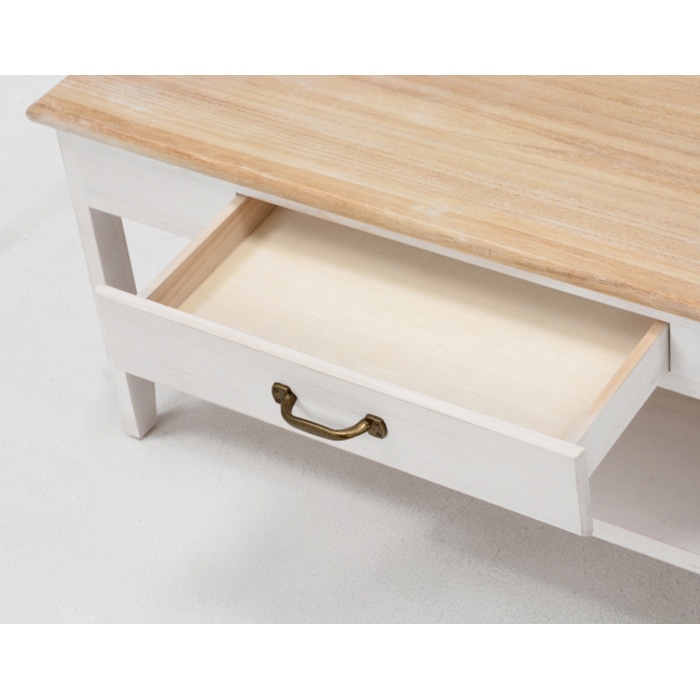 萩原 テレビ台 幅75cm ナチュラルホワイト MTV-6699NAW 1台(ご注文単位1台)【直送品】