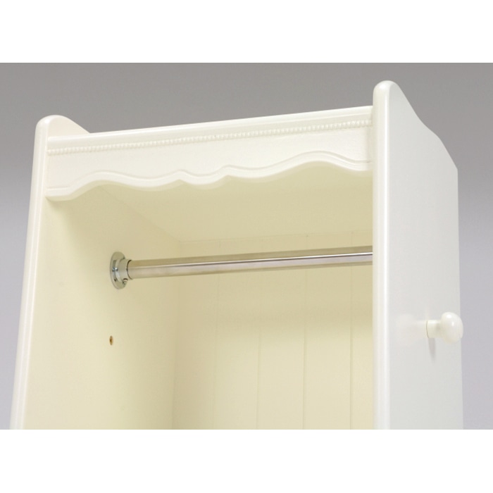 萩原 ハンガーラック ホワイト RKK-1859WH 1台(ご注文単位1台)【直送品】