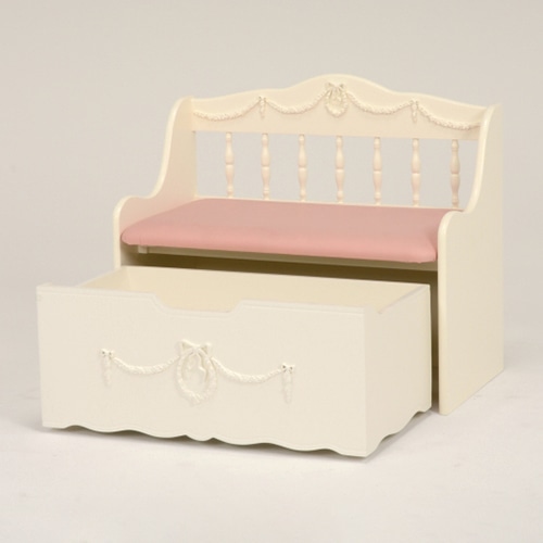 萩原 ベンチチェスト ホワイト RH-1850WH 1台(ご注文単位1台)【直送品】