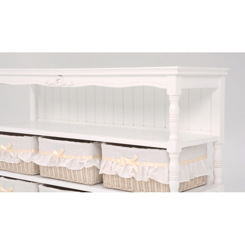 萩原 キャビネット 幅107cm RCC-1678 1台(ご注文単位1台)【直送品】