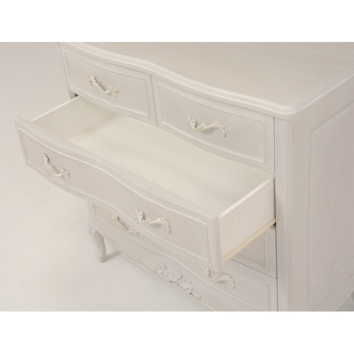 萩原 チェスト アンティークホワイト RCH-1360AW 1台(ご注文単位1台)【直送品】