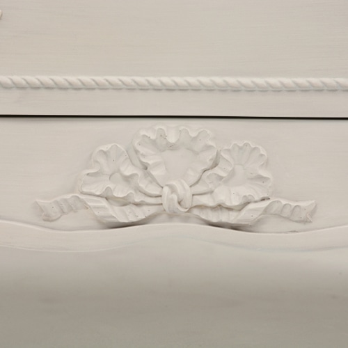 萩原 チェスト アンティークホワイト RCH-1360AW 1台(ご注文単位1台)【直送品】