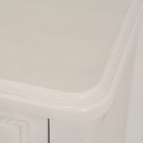 萩原 ワイドチェスト アンティークホワイト RCH-1361AW 1台(ご注文単位1台)【直送品】