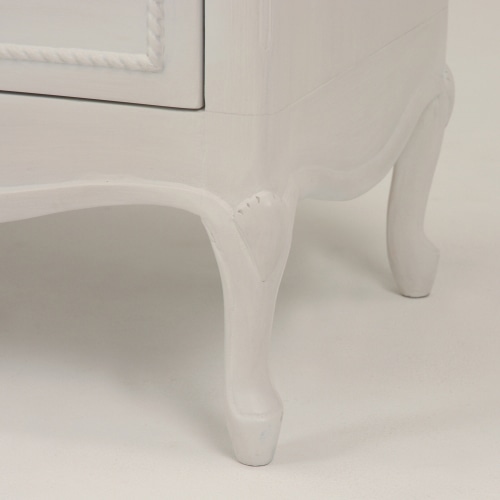 萩原 ワイドチェスト アンティークホワイト RCH-1361AW 1台(ご注文単位1台)【直送品】