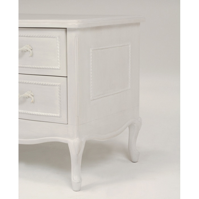 萩原 リビングボード アンティークホワイト RTV-1363AW 1台(ご注文単位1台)【直送品】