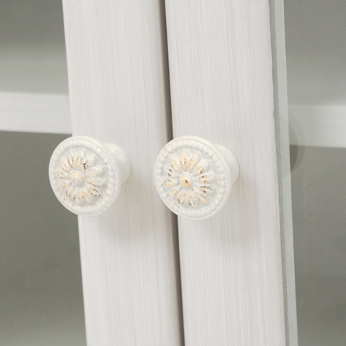 萩原 リビングボード アンティークホワイト RTV-1363AW 1台(ご注文単位1台)【直送品】