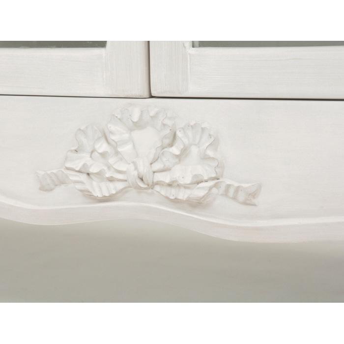 萩原 リビングボード アンティークホワイト RTV-1363AW 1台(ご注文単位1台)【直送品】