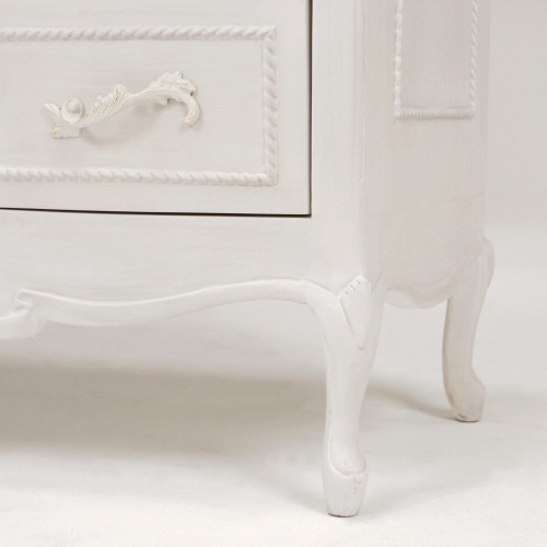 萩原 リビングボード アンティークホワイト RTV-1363AW 1台(ご注文単位1台)【直送品】