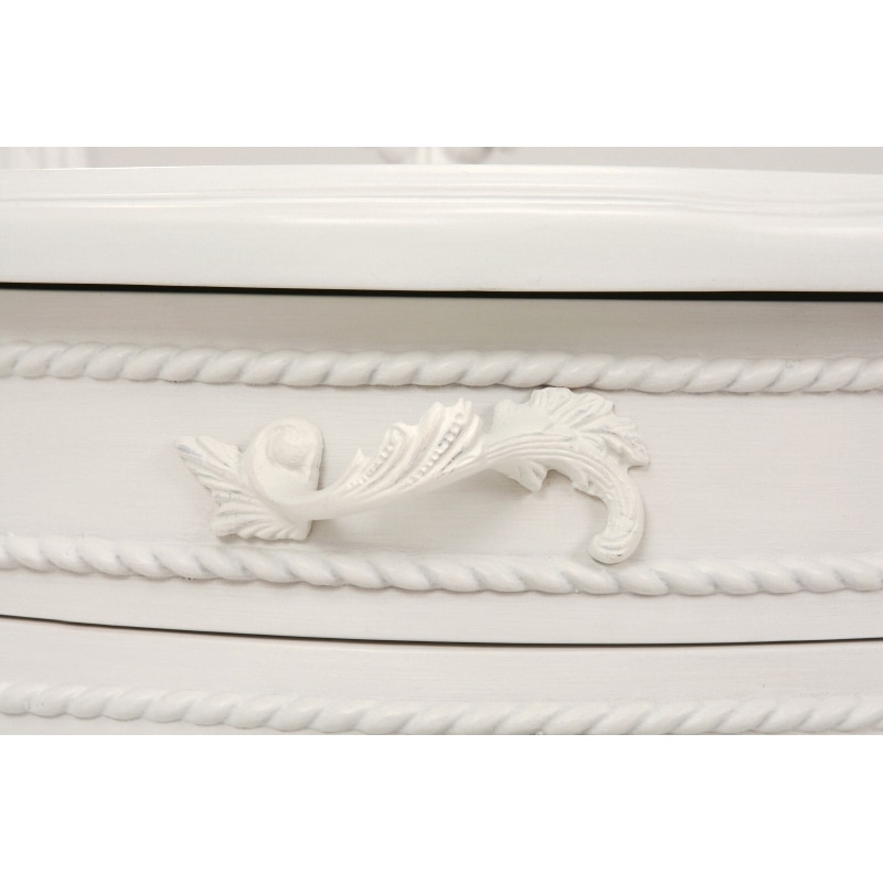 萩原 ドレッサー アンティークホワイト RD-1367AW 1台(ご注文単位1台)【直送品】