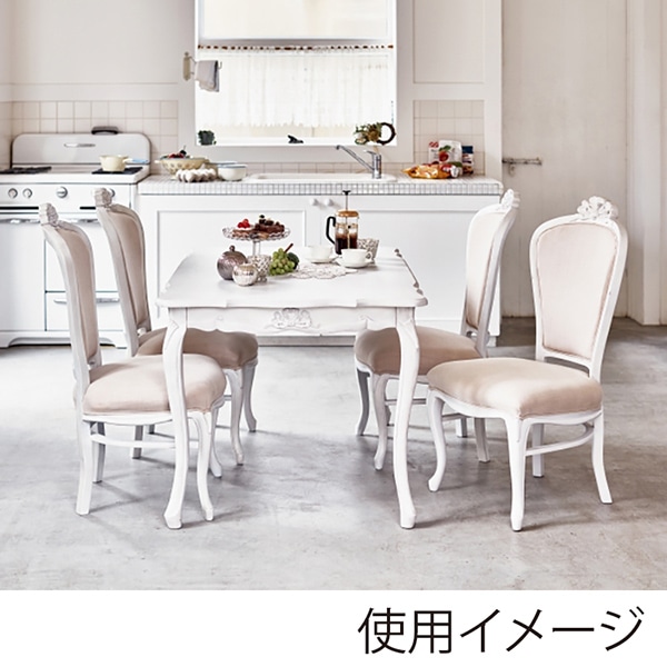 萩原 チェア アンティークホワイト RC-1369AW 1台(ご注文単位1台)【直送品】