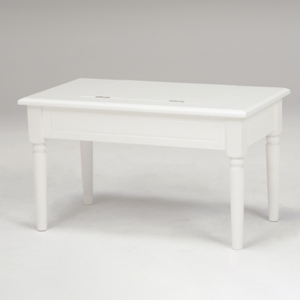 萩原 コスメテーブル ホワイト MT-6558WH 1台(ご注文単位1台)【直送品】