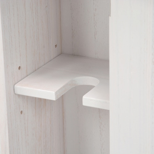 萩原 トイレラック 幅19cm MTR-6437 1台(ご注文単位1台)【直送品】