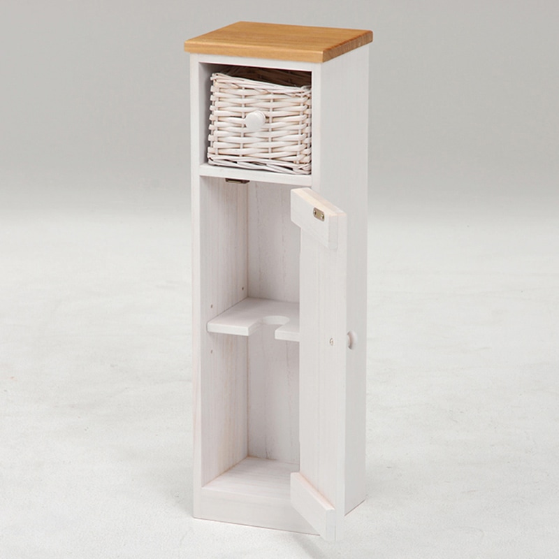 萩原 トイレラック 幅19cm MTR-6437 1台(ご注文単位1台)【直送品】