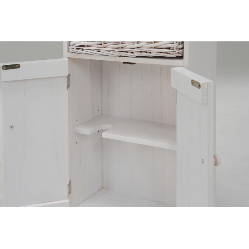 萩原 トイレラック 幅34cm MTR-6438 1台(ご注文単位1台)【直送品】