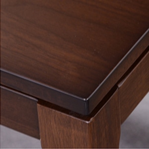 萩原 リビングこたつ　高さ51cm ブラウン シェルタT150M 1台（ご注文単位1台）【直送品】