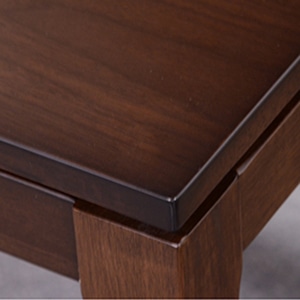 萩原 リビングこたつ 高さ64cm ブラウン シェルタT150H 1台(ご注文単位1台)【直送品】