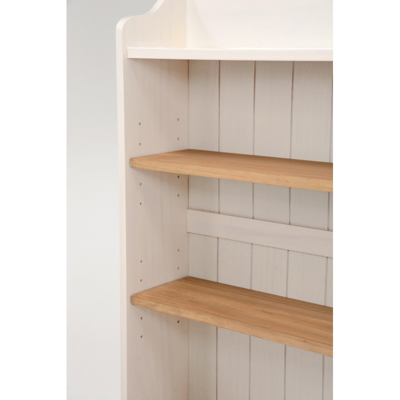 萩原 ダストボックス　25L×2　棚付 ナチュラル×ホワイト MUD-6552NIV 1台（ご注文単位1台）【直送品】