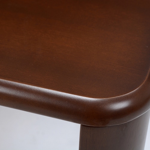 萩原 折れ脚テーブル 幅75cm 長方形 ダークブラウン VT-7922-75DBR 1台(ご注文単位1台)【直送品】