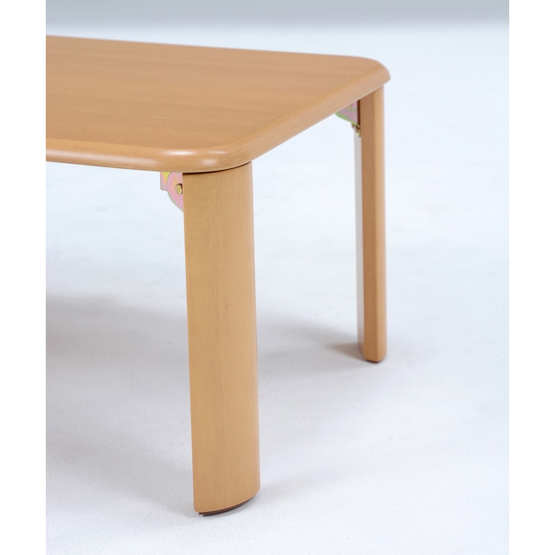 萩原 折れ脚テーブル 幅90cm 長方形 ナチュラル VT-7922-960NA 1台(ご注文単位1台)【直送品】