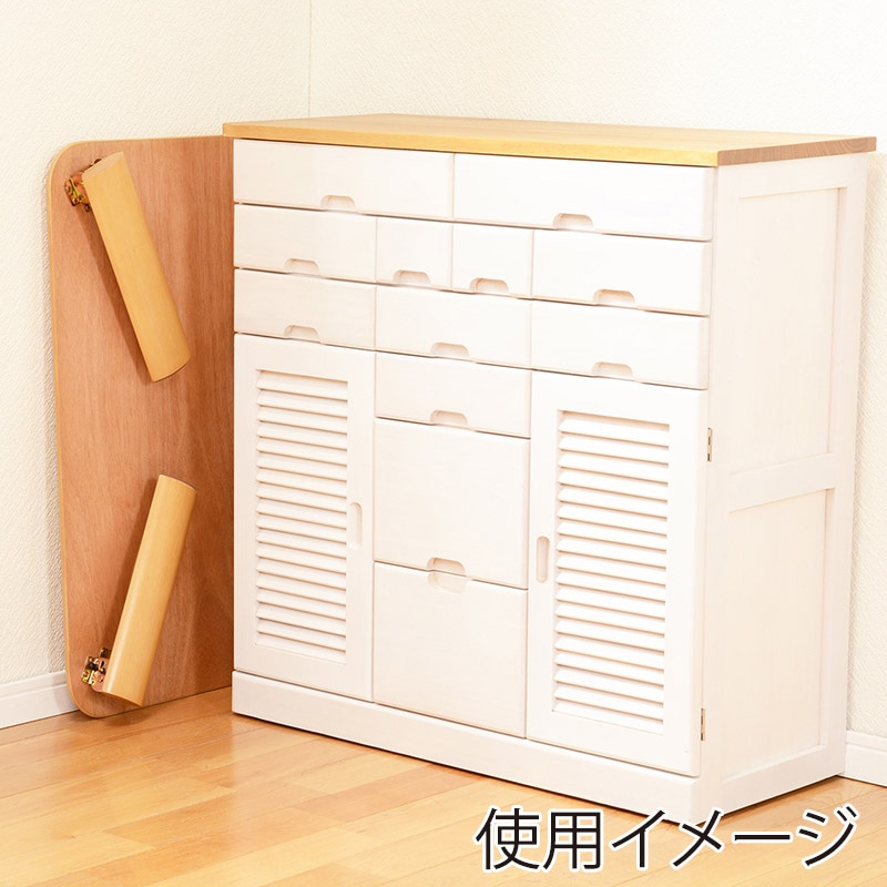 萩原 折れ脚テーブル 幅90cm 長方形 ナチュラル VT-7922-960NA 1台(ご注文単位1台)【直送品】