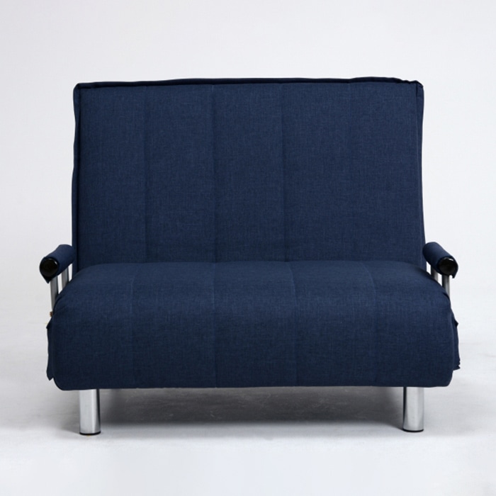 萩原 グラーテ　3WAYソファベッド　1人掛け ネイビー グラーテNV 1台（ご注文単位1台）【直送品】