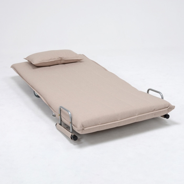 萩原 グラーテ　3WAYソファベッド　1人掛け ベージュ グラーテBE 1台（ご注文単位1台）【直送品】