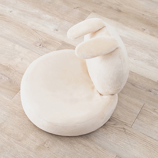 萩原 ラビ 座椅子 ベージュ ラビ2BE 1台(ご注文単位1台)【直送品】