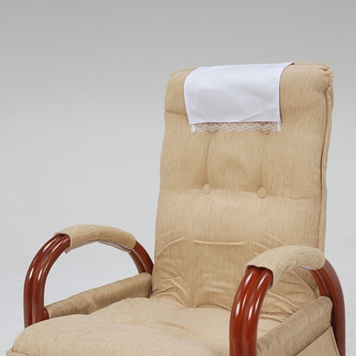 萩原 ギア回転座椅子　ミドルタイプ ハイバック　ライトブラウン RZ-972-Hi-LBR 1台（ご注文単位1台）【直送品】