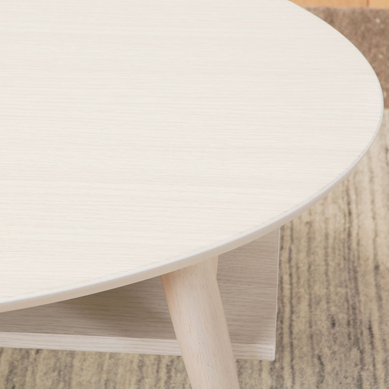 萩原 折れ脚テーブル 幅90cm ウォッシュホワイト MT-6927WS 1台(ご注文単位1台)【直送品】