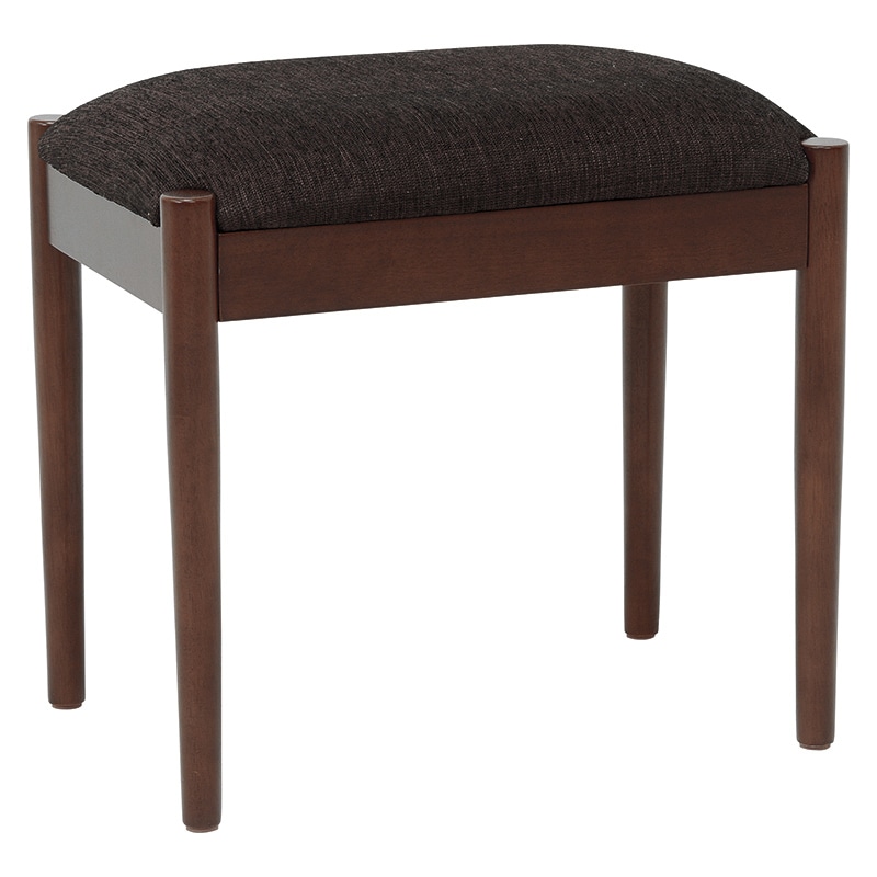 萩原 スツール ブラウン×ブラウン VH-7959BR 1台(ご注文単位1台)【直送品】