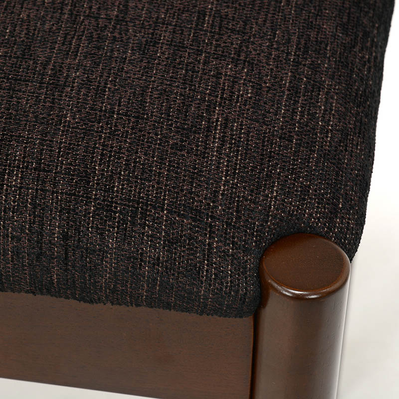 萩原 スツール ブラウン×ブラウン VH-7959BR 1台（ご注文単位1台）【直送品】